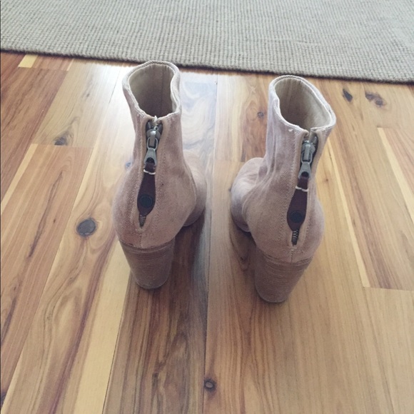 Rag and bone linen booties - Picture 3 of 3